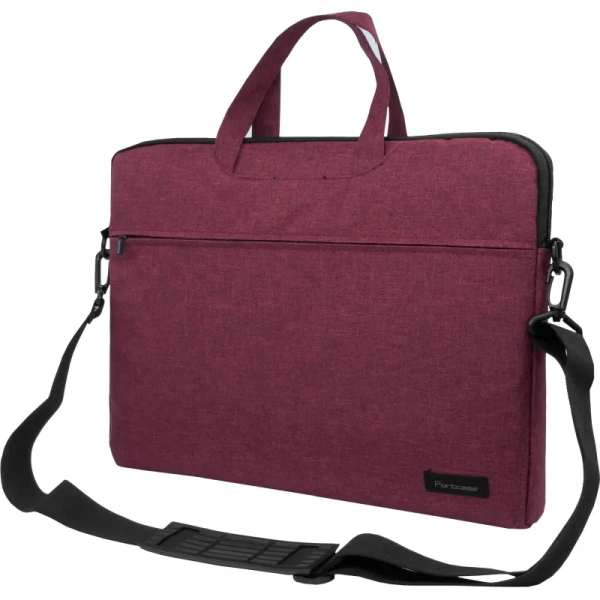 Сумка для ноутбука 15.6" PortCase KCB-165 Bordo бордовая Сумка для ноутбука 15.6" PortCase KCB-165 Bordo бордовая