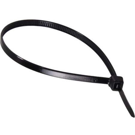 Хомут (стяжка) пластиковый Вихрь 200x3.6 мм черный 100 штук Хомут (стяжка) пластиковый Вихрь 200x3.6 мм черный 100 штук
