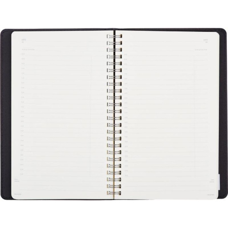 Ежедневник недатированный Bruno Visconti Milano искусственная кожа A5 172 листа зеленый (132х211 мм)