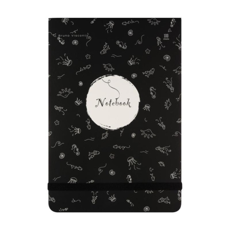 Блокнот Bruno Visconti Megapolis Journal Black&White А5 100 листов в ассортименте в точку на сшивке (145x210 мм) (артикул производителя 3-475/04) Блокнот Bruno Visconti Megapolis Journal Black&White А5 100 листов в ассортименте в точку на сшивке (145x210 мм) (артикул производителя 3-475/04)