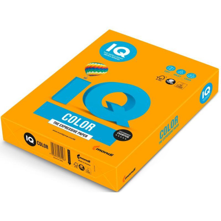 Бумага цветная IQ Color (А4, 80 г/кв.м, AG10-старое золото, 500 листов)