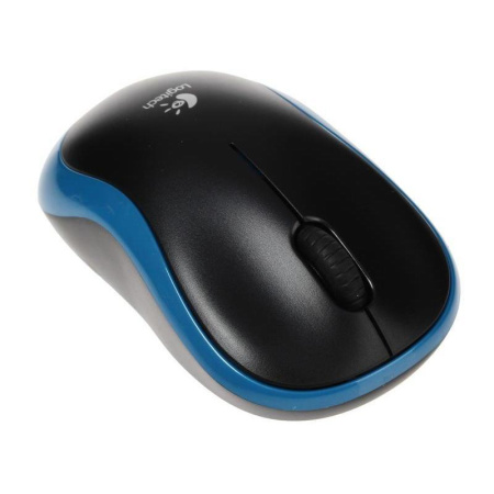 Мышь компьютерная Logitech M185 синяя