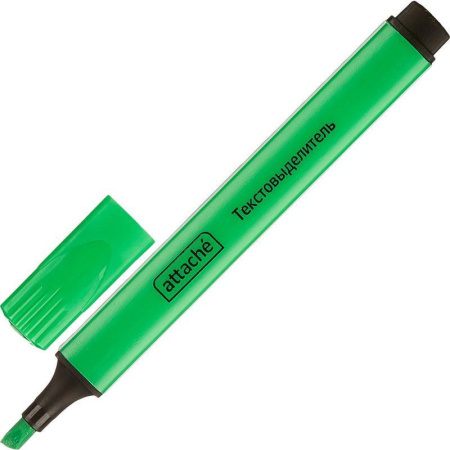 Набор текстовыделителей Attache (толщина линии 1-4 мм, 4 цвета: розовый, желтый, зеленый, оранжевый)