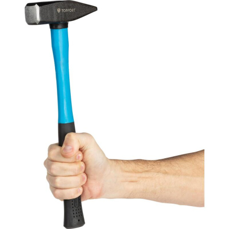 Молоток слесарный TOPFORT с фибергласовой рукояткой 800 г