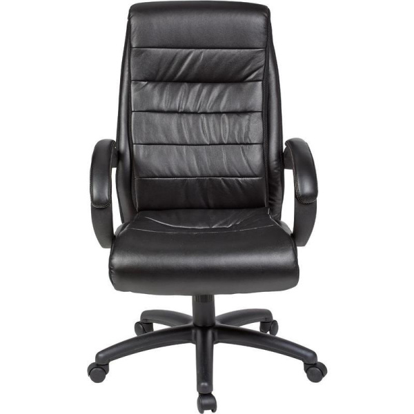 Кресло для руководителя Easy Chair 648 TPU черное (искусственная кожа, пластик)