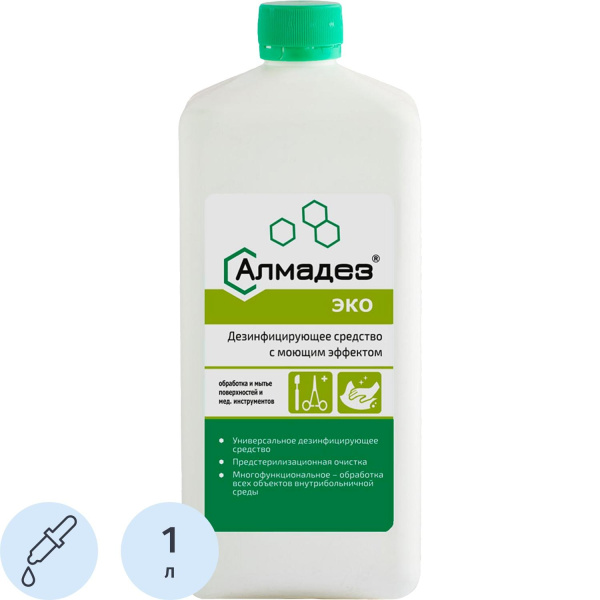 Дезинфицирующее средство Алмадез Эко 1 л (концентрат)
