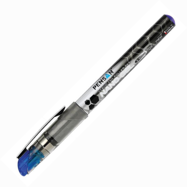 Ручка гелевая Pensan Nano Gel синяя (толщина линии 0.7 мм)