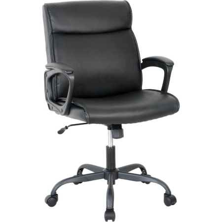 Кресло для руководителя Chairman CH303 черное (экокожа, металл)