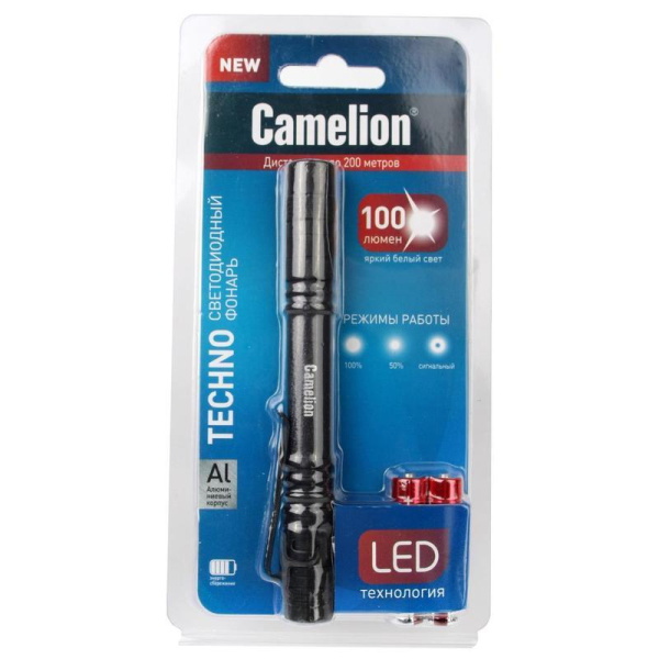 Фонарь светодиодный Camelion LED51517 на батарейках