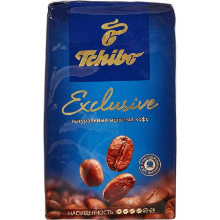 Кофе молотый Tchibo Exclusive 250 г (вакуумная упаковка)