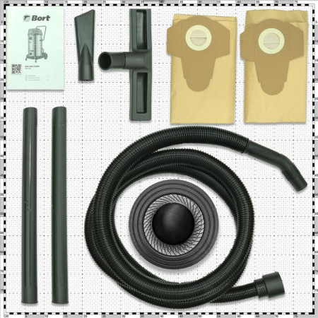 Пылесос строительный Bort BSS-2460-STORM (93417555)