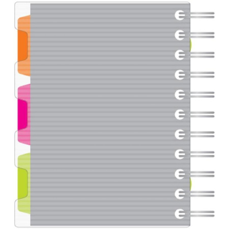 Бизнес-тетрадь Attache Selection Spiral Book A6 140 листов серая в клетку на спирали (125x146 мм) Бизнес-тетрадь Attache Selection Spiral Book A6 140 листов серая в клетку на спирали (125x146 мм)