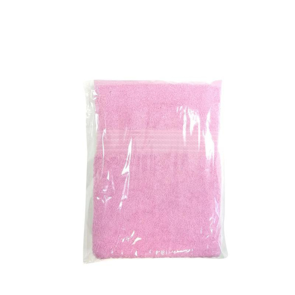 Полотенце махровое 30x70 см 360 г/кв.м розовое