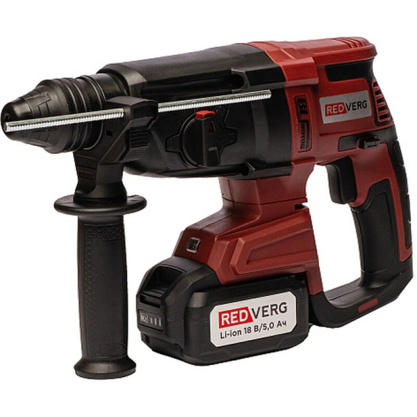 Перфоратор аккумуляторный Redverg RD-RH18-24BLK/U