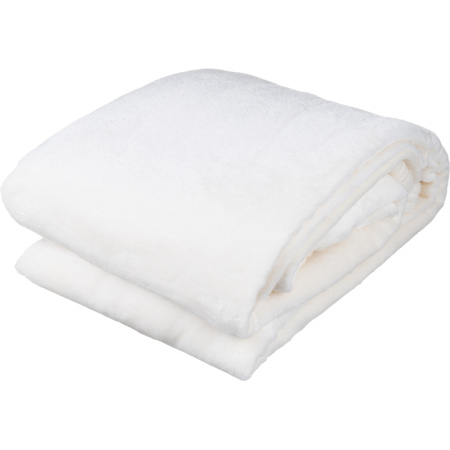 Плед Luscan микрофибра 150х200 см молочный