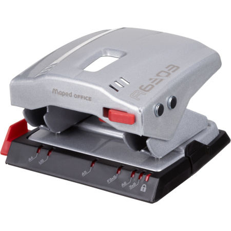 Дырокол Maped Advanced до 35 листов серебристый