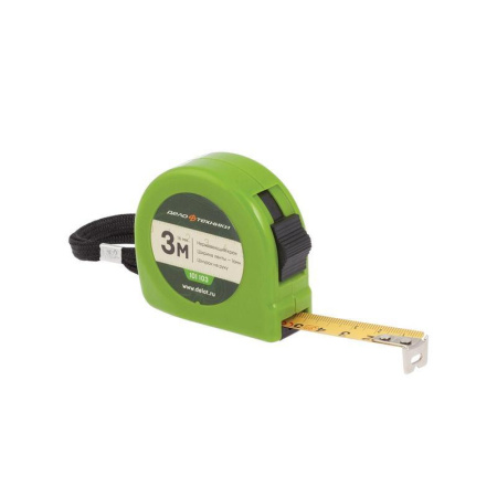 Рулетка измерительная Дело Техники 3 м х 16 мм сталь с фиксатором