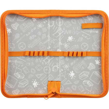 Пенал односекционный Комус Класс Your Speed черный