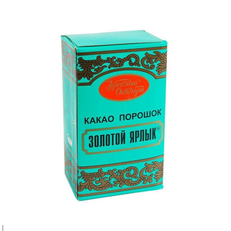 Какао-порошок Золотой ярлык 100 г Какао-порошок Золотой ярлык 100 г