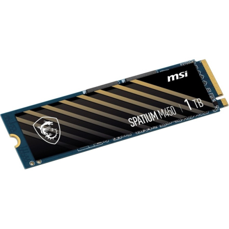 SSD накопитель MSI SPATIUM M450 1 ТБ (S78-440L0M0-P83)