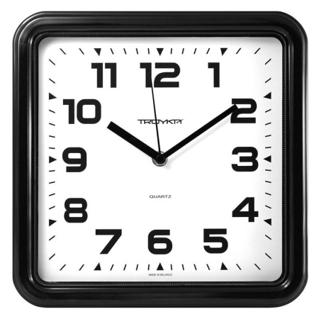 Часы настенные Troyka 81800849 (26х26х3.9 см) Часы настенные Troyka 81800849 (26х26х3.9 см)