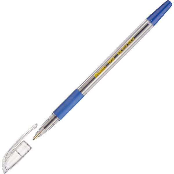 Ручка шариковая Pentel BK410-C синяя (толщина линии 0.7 мм)