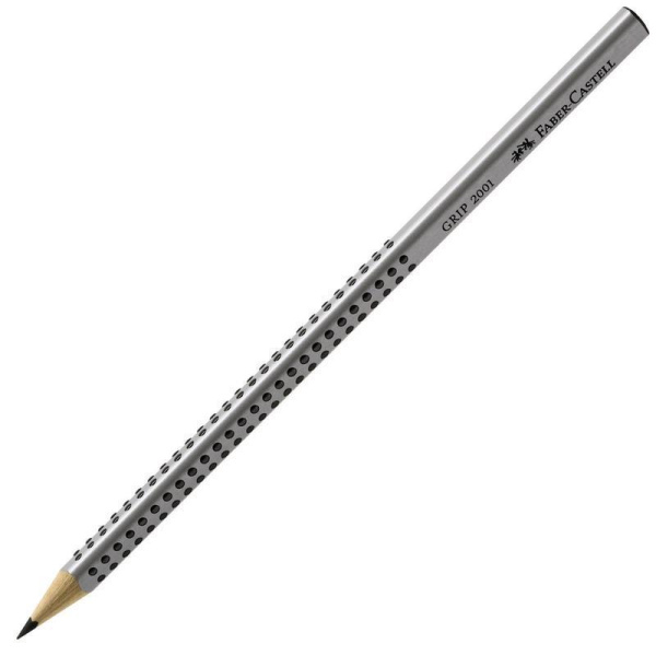 Карандаш чернографитный Faber-Castell Grip 2001 HB заточенный