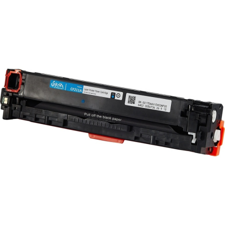 Картридж лазерный Sakura CF211A для HP голубой совместимый