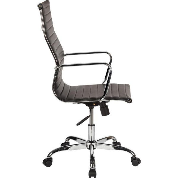 Кресло для руководителя Easy Chair 711 TPU черное (искусственная кожа, металл)