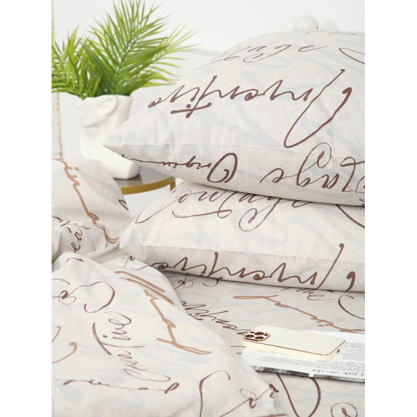 Постельное бельё Lovely textile Креатив (1.5-спальное, бязь)