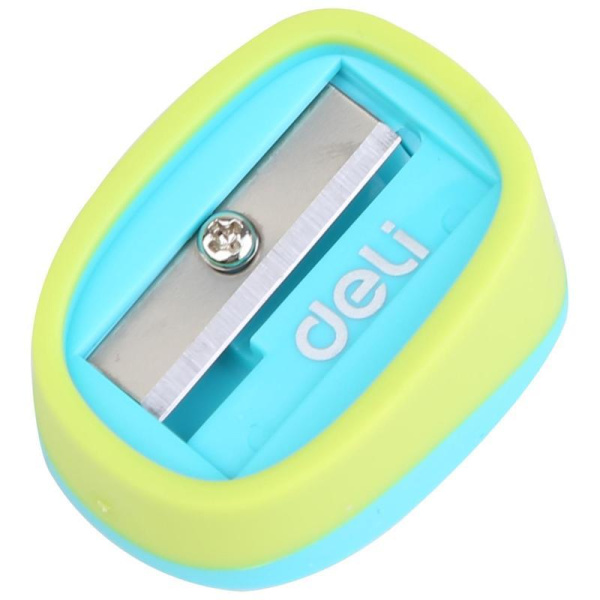 Точилка для карандашей Deli U-touch пластиковая цвет ассорти