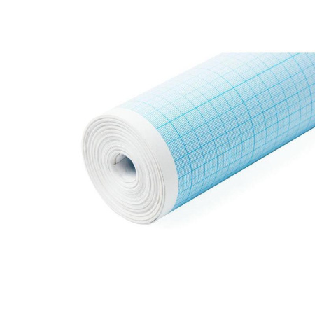 Бумага миллиметровая в рулоне Mega Engineer 878 мм x 40 м голубая