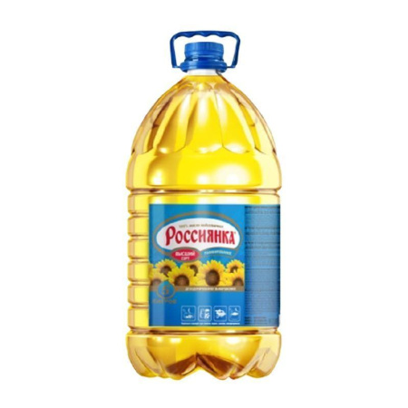 Масло подсолнечное Россиянка рафинированное 5 л