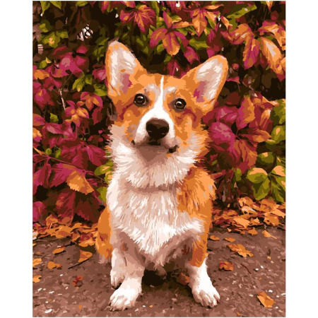 Картина по номерам Lori В осенней листве