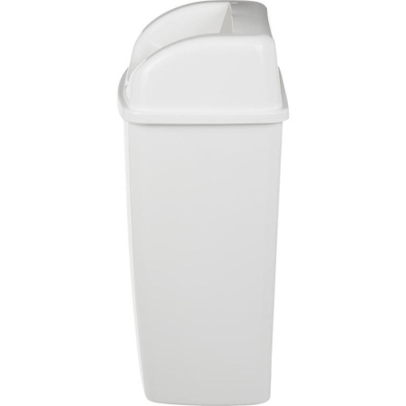 Корзина для мусора Luscan Professional настенная 23 л белая (артикул производителя 3521W)