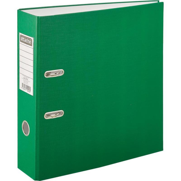 Папка-регистратор Attache Selection Экономи 90 мм зеленая
