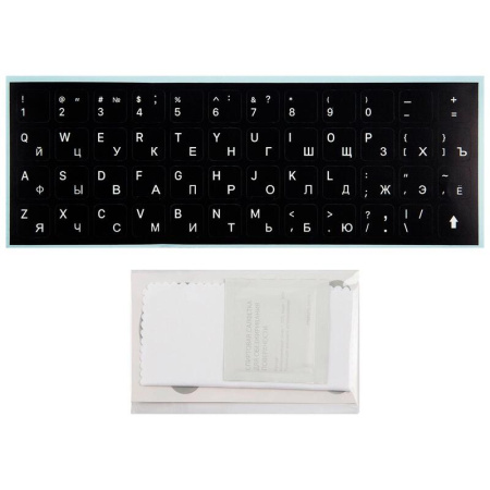 Этикетки для клавиатур Red Line черные (УТ000032336)