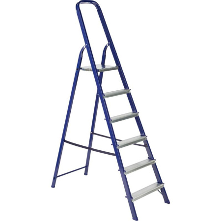 Стремянка стальная/алюминиевая 6 ступеней Topfort
