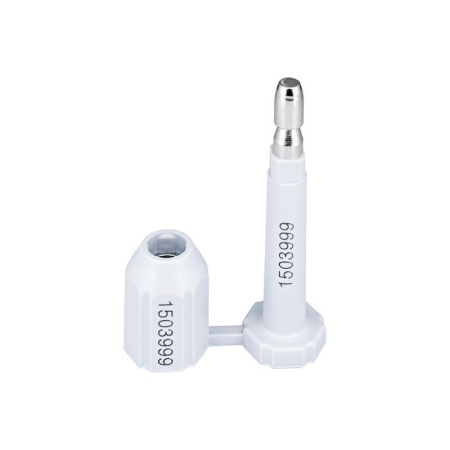 Пломба стержневая контейнерная белая 10 штук в упаковке