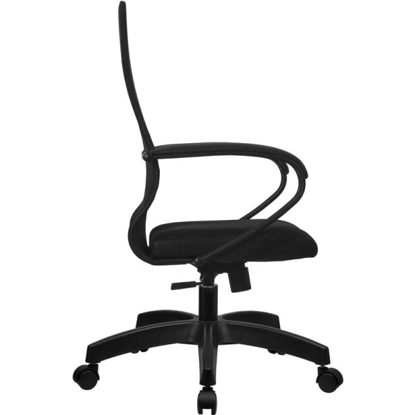 Кресло для руководителя Easy Chair SU-C-8 черное (сетка/ткань, пластик)