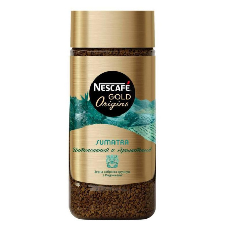 Кофе растворимый Nescafe Gold Origins Sumatra 170 г
