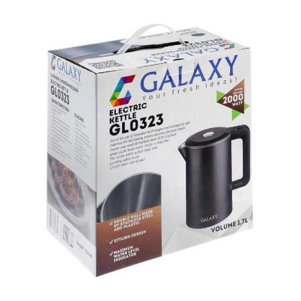 Чайник Galaxy GL0323 черный