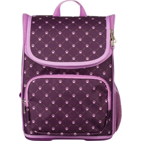 Ранец №1 School Вox Лапки фиолетовый с одним отделением