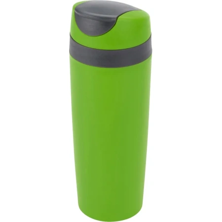 Термокружка Лайт 450 мл зеленый/темно-серый