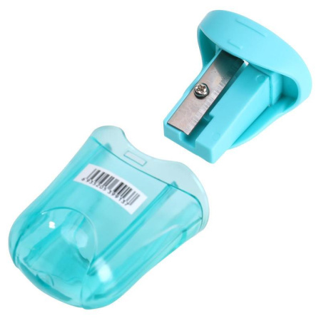 Точилка для карандашей Deli U-touch пластиковая с контейнером цвет  ассорти