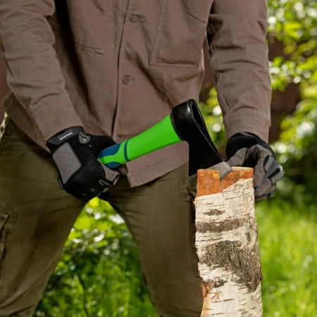 Топор 600 г фибергласовое топорище Сибртех (21644)