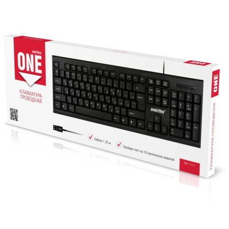 Клавиатура проводная Smartbuy One 115 (SBK-115-K)