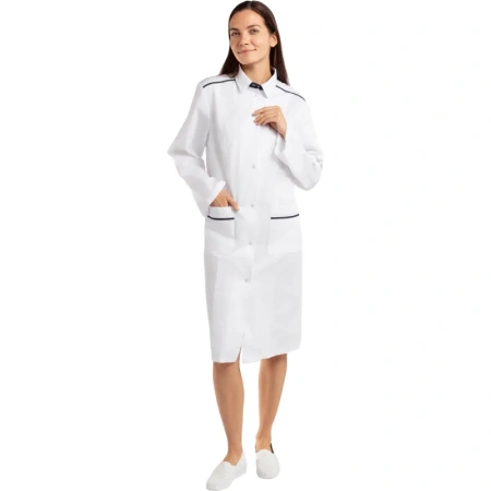 Халат медицинский женский М22 белый (размер 56-58, рост 170-176)