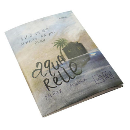 Папка для рисования акварелью Kroyter Проф А4 10 листов