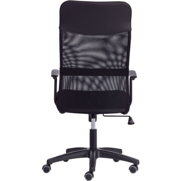 Кресло для руководителя Easy Chair 618 черное (искусственная кожа/сетка,  пластик)